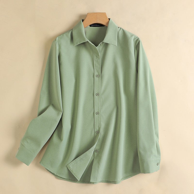 Camisas sólidas elegantes blusa assimétrica feminina 2025 zanzea casual rendas a