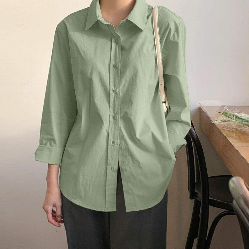 Camisas sólidas elegantes blusa assimétrica feminina 2025 zanzea casual rendas a